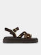 Women's Flat Sandals Brown