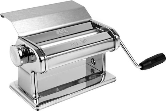 Marcato Atlas 180 Slide Pasta Sheet/Pasta Machine Manual Stainless Steel 010.002.002