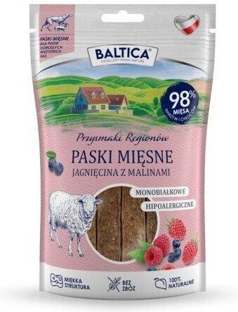 Baltica Recompense în Stick Pentru Câini cu Carne și Miel 90gr