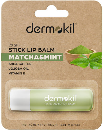 Dermokil Lip Balsam Matcha Und Minze 4,8 g