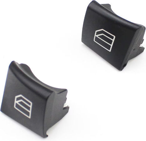 Window Button 2pcs Driver Door Mercedes W204