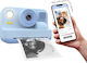 Denver KPC-1374 Kids Compact Camera Full HD (1080p) With Thermal Printing 10x Optical Zoom Blue