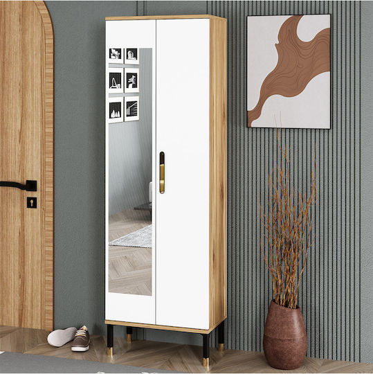 Mobilier Hol cu Oglindă și Dulap 60x35x188cm