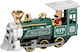 Train Locomotive Toy Train with Sound and Light for Ages 3+