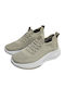 Stoff Herren Slip-Ons Braun
