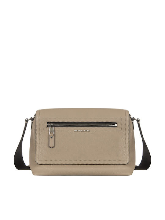 Sm 33t5lhdm0l115 Geantă Bărbătească De Umăr / Tip Crossbody Din Piele Bej