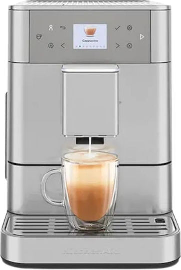 Kitchenaid KF6 Automatic Espresso Coffee Machine with Grinder Stainless Steel