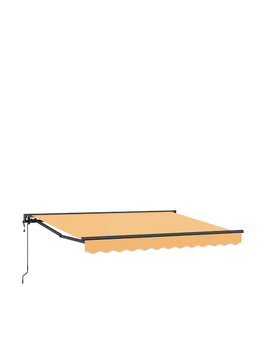 vidaXL Terrasse Markise Beige 3x2.5m