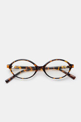 Brillengestelle Mit Rezept Oval Stil 4914113 Animal Print