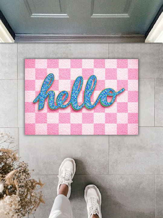 SteweHome Non-Slip White Doormat Cut to Size