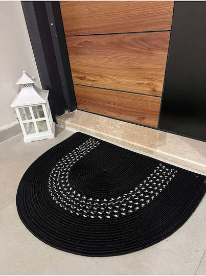 SteweHome Black Doormat