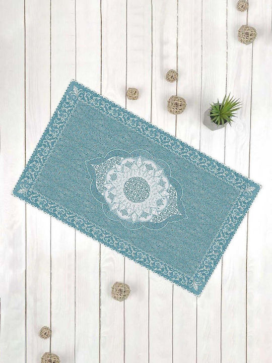 SteweHome Non-Slip Blue Doormat Thickness 10mm