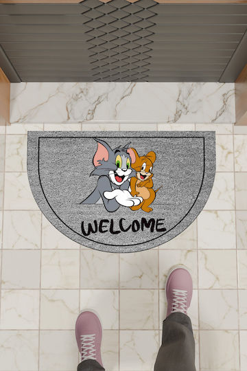 SteweHome Non-Slip Gray Doormat Thickness 10mm