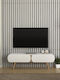 TV-Ständer Weiß M120xP31.7xH42cm