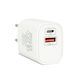 Alista Home Incarcator Fara Cablu cu Port USB-A si Port USB-C 20W Power Delivery / Quick Charge 3.0 Alb (GLB_55041WH)