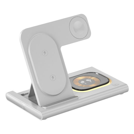Alista Home Încărcător Wireless (Qi Pad) 15W Alb (165001)
