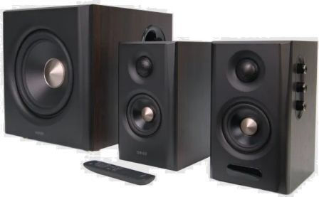 Edifier S355DB-WD Ηχεία Υπολογιστή 2.1 με Ισχύ 150W Walnut