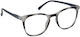 Eyelead Oчила за четене +1.25 в черен цвят E 246