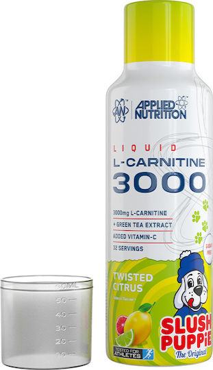 Applied Nutrition L-Carnitine 3000mg с Вкус Twisted Citrus 480ml