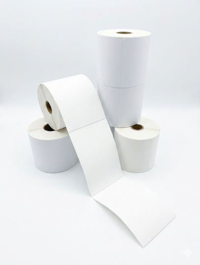 Appack 500 Self-Adhesive Labels on Roll for Label Printer 100x150mm