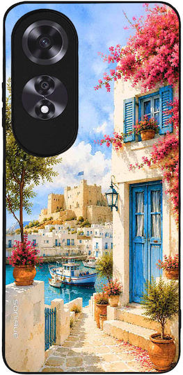 Soniquegreek Island Muse Series Oppo A60 Case Rodian Harbor