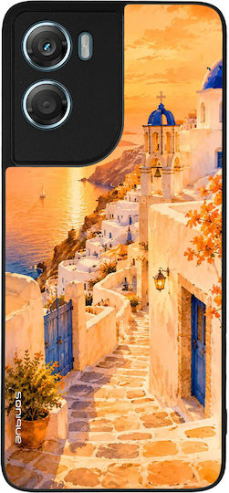 Sonique Greek Island Muse Series Motorola Moto G06 4G Moto G06 Power 4G Sunset In Oia Case