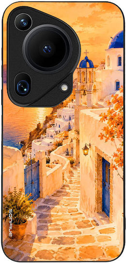 Sonique Greek Island Muse Series Huawei Pura 70 Ultra Sunset In Oia Case