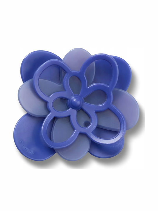 Crocs Jibbitz Blooming Dark Blue Flower Blooming Dark Blue Flower