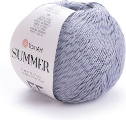 Yarnart Summer 100gr 350mt 70% Cotton 30% Viscose Col 53 Γκρι Σκούρο