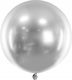 Wedding Jumbo Round Gray Balloon 60cm