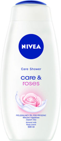 Nivea Gel de Duș Rose & Migdale cu Migdale și Miros de Trandafir 500ml