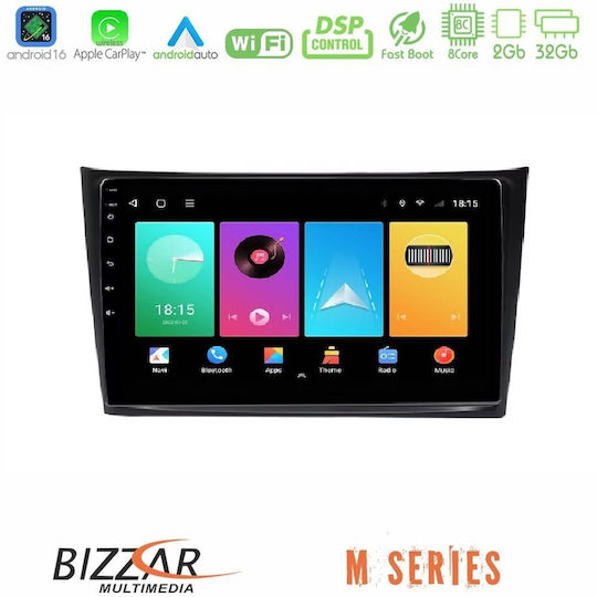 Bizzar Автомобилна Аудио Система за Volvo XC 90 2006-2014 (Bluetooth/USB/Вграден Wi-Fi/GPS/Apple CarPlay/Android Auto) с Touch Screen 10"
