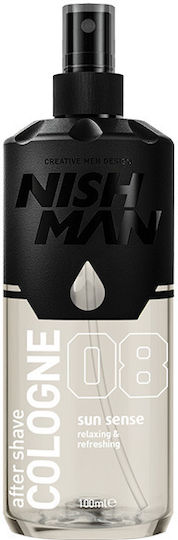 NISHMAN Aftershave Cologne 08 Sun Sense Cologne Water 100ml