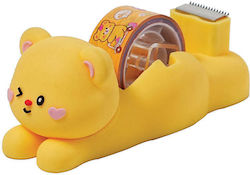 Gim Βάση Κολλητικής Ταινίας Happy Life Yellow Bear 1.8εκ X 10m