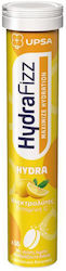 Upsa Hydrafizz Hydra 16 Αναβράζοντα Δισκία Γεύση Λεμόνι