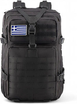 Militärrucksack Schwarz 45lt RZT-45-Schwarz