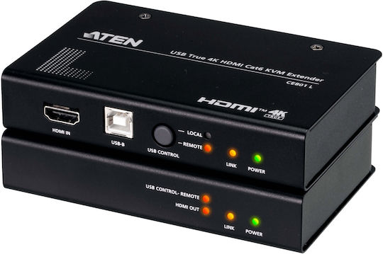 Aten CE801 KVM & Data Switch με USB / HDMI / Ethernet