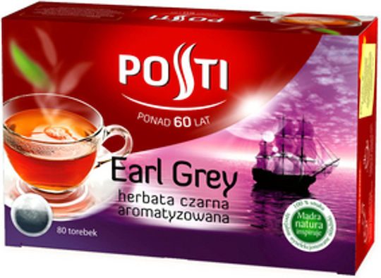 Earl Grey Τσάι Posti 80 Φακελάκια 1.5gr