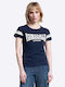 Γυναικείο T-shirt Navy/off-white