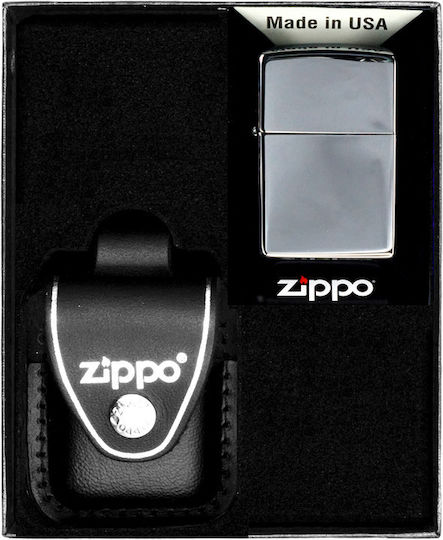 Zippo Brichetă Rezistentă la Vânt cu Flacără în Culoare Bej