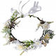 Ecarla Wreath Headband Flowers Boho W111
