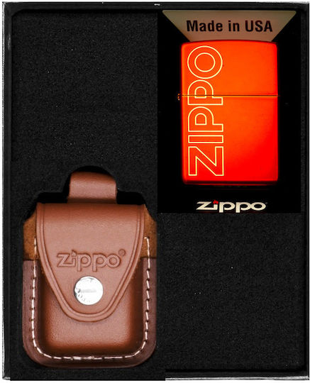 Zippo Windproof Flame Lighter in Red Colour
