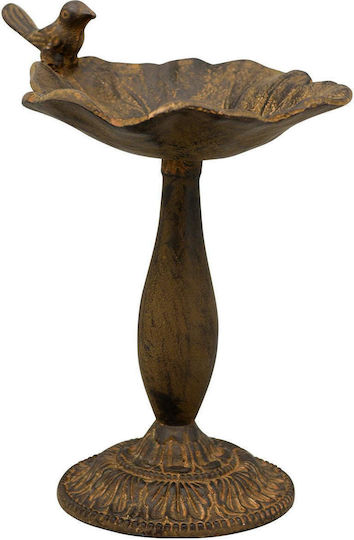 Cast Iron Bird Drinking Fountain H23 Cm