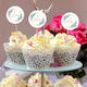 Communion Round Picks Toppery 6pcs