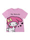 Παιδικό T-shirt Ροζ Hello Kitty And Friends My Melody