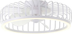 Brilliant Geschlossener Typ Deckenleuchte 48cm mit Leuchte Weiß Brilliant Geschlossener Typ Deckenleuchte 48cm mit Leuchte Weiß