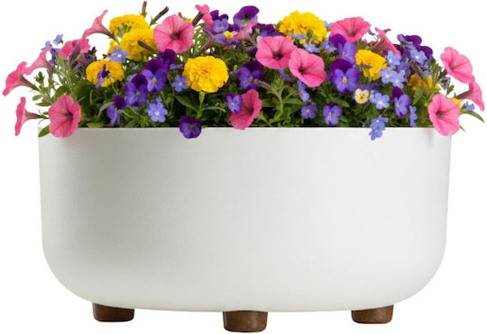 HowHomely Vaze Pentru Plante Portocalii 14.4cm