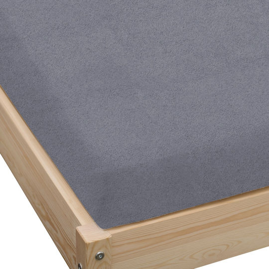 KZ Σεντόνι Υπέρδιπλο με Λάστιχο 160x200εκ. Steel
