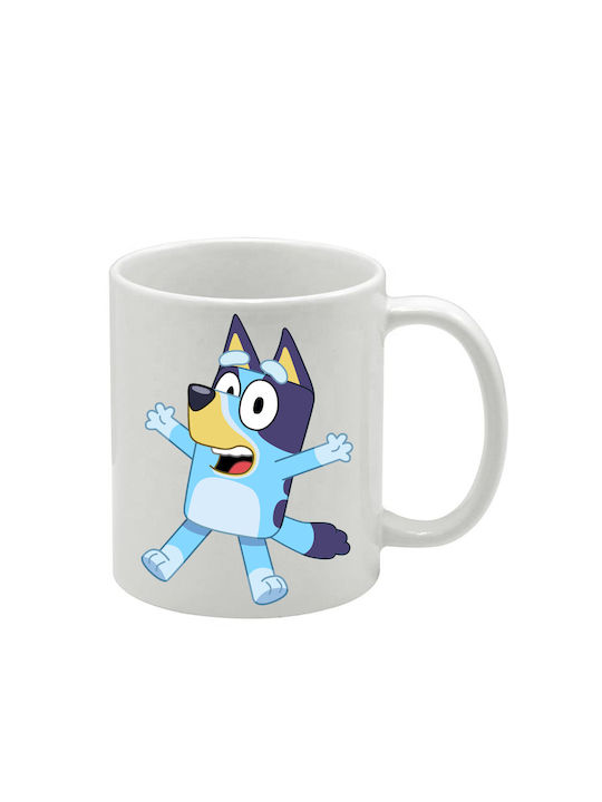Λευκή Κούπα Bluey
