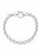 Ios Damentrauring Handschelle aus Silber 19cm